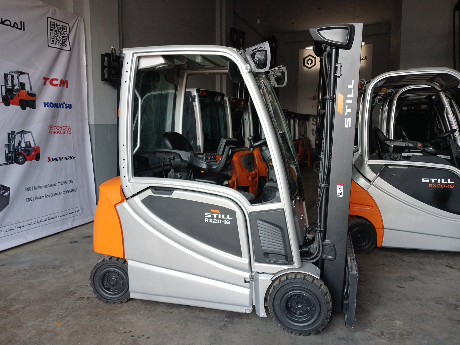 فوركليفت كهرباء الماني STILL RX20-16 حمولة 1,6 طن - صورة 2