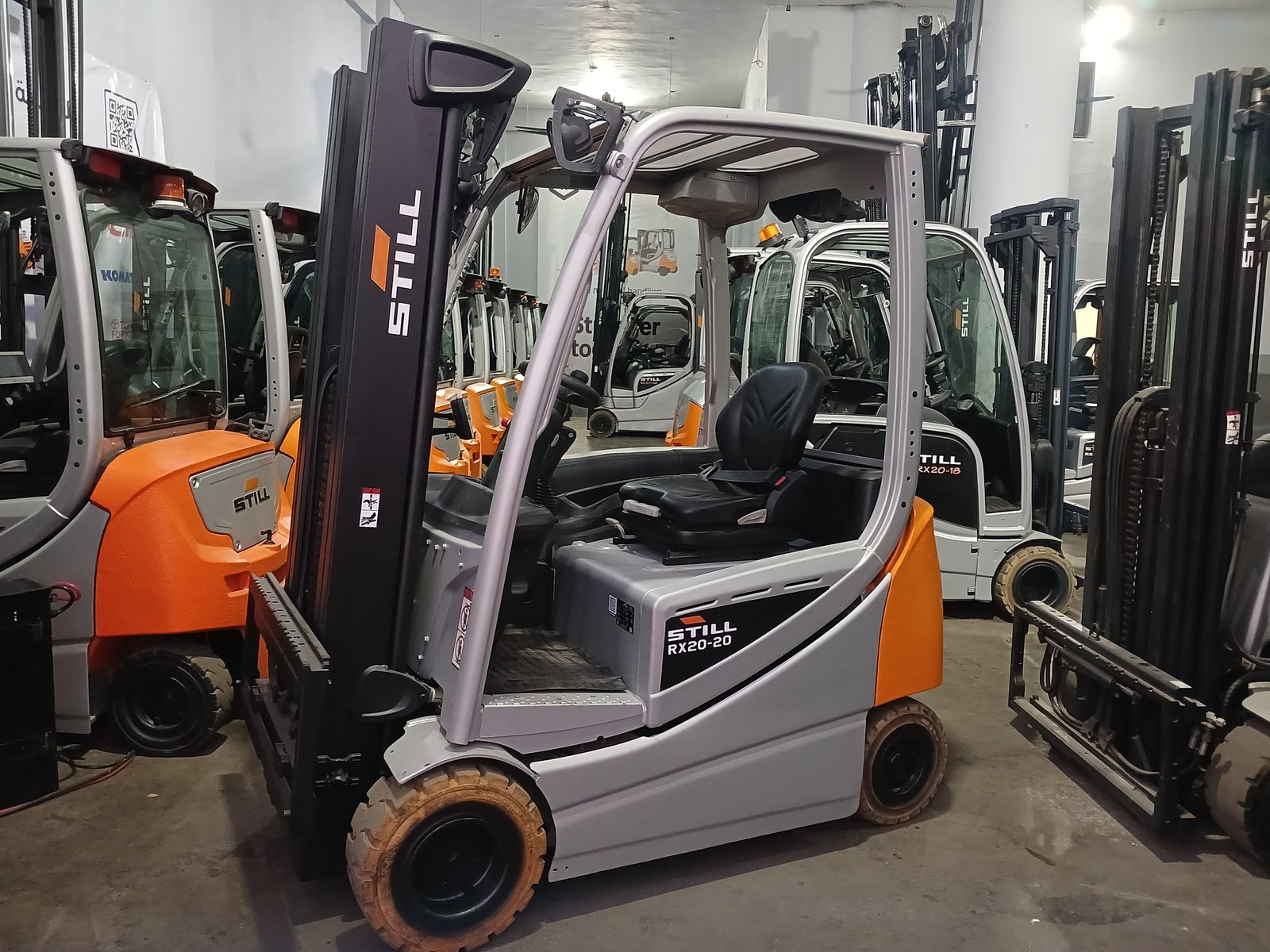 فوركليفت كهرباء الماني STILL RX20-20 حمولة 2 طن - صورة 2