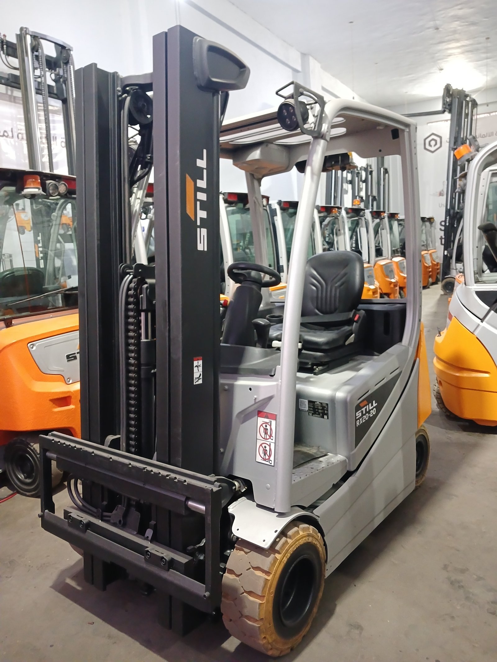 فوركليفت كهرباء الماني STILL RX20-20 حمولة 2 طن - صورة 4