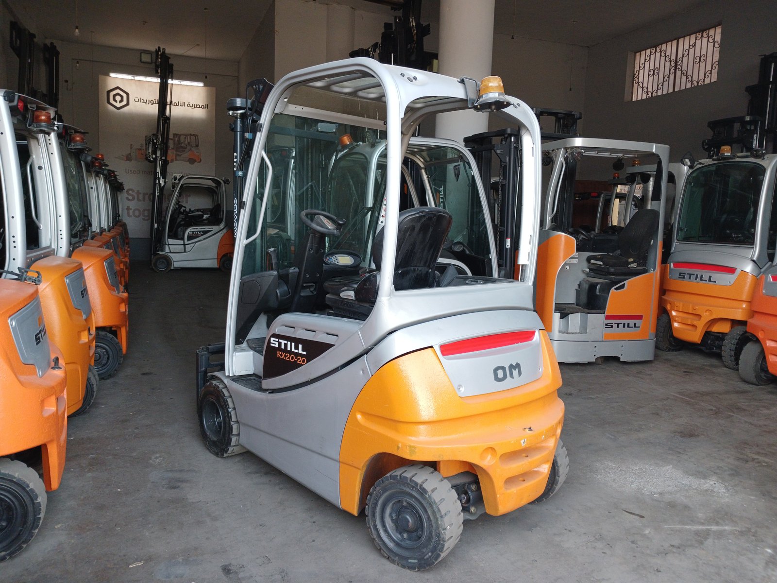 فوركليفت كهرباء الماني STILL RX20-20 حمولة 2 طن