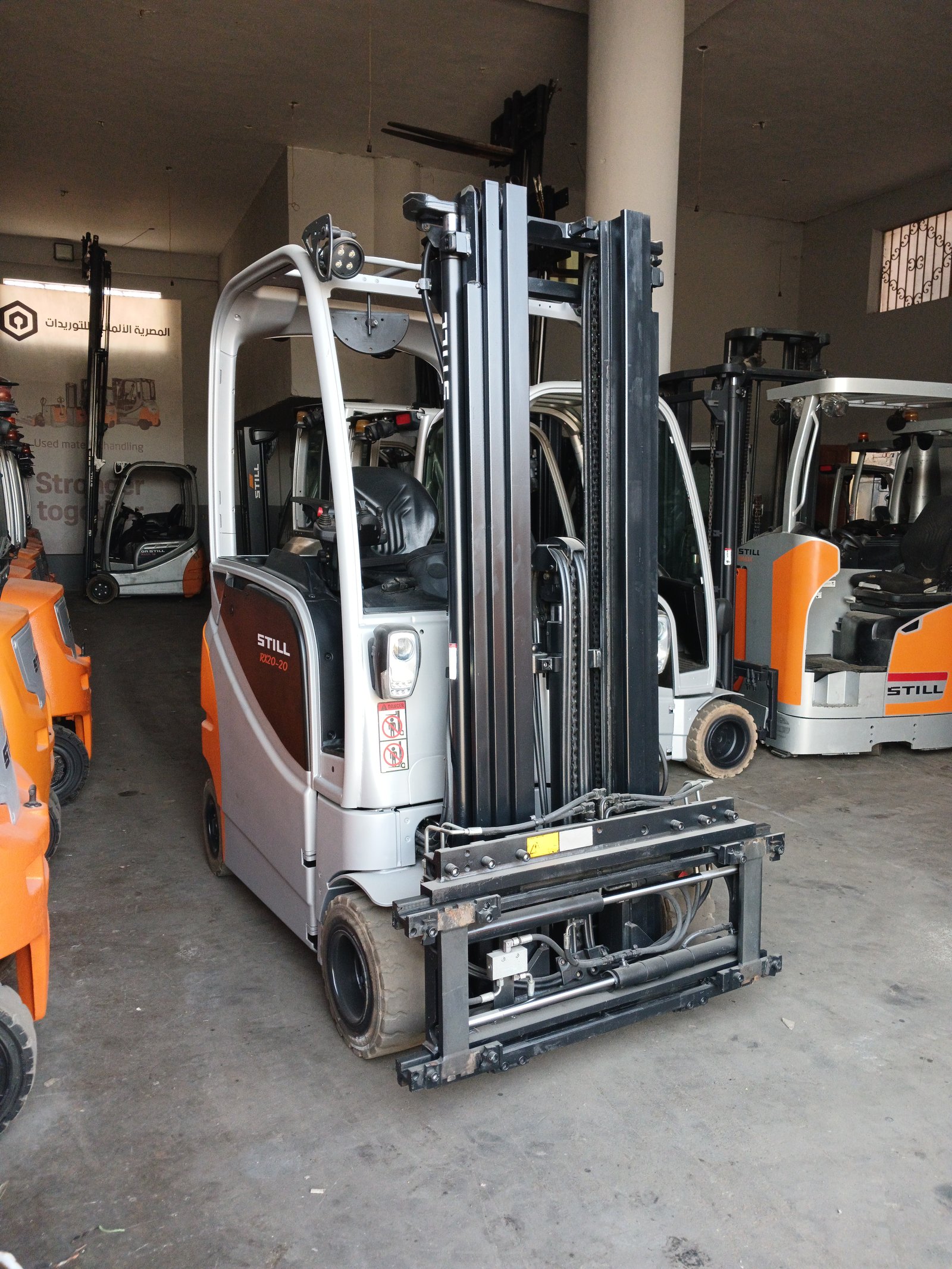 فوركليفت كهرباء الماني STILL RX20-20 حمولة 2 طن - صورة 3